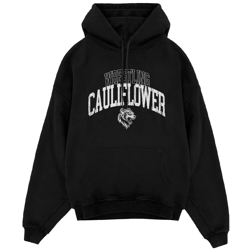 Cauliflower "University" Hoodie (Bears)- BLACK